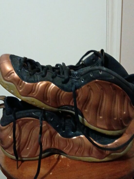 Nike Air Foamposite One Copper 2017 Black Men’s Sz 10 Sneakers Shoes 314996-007 main image 13